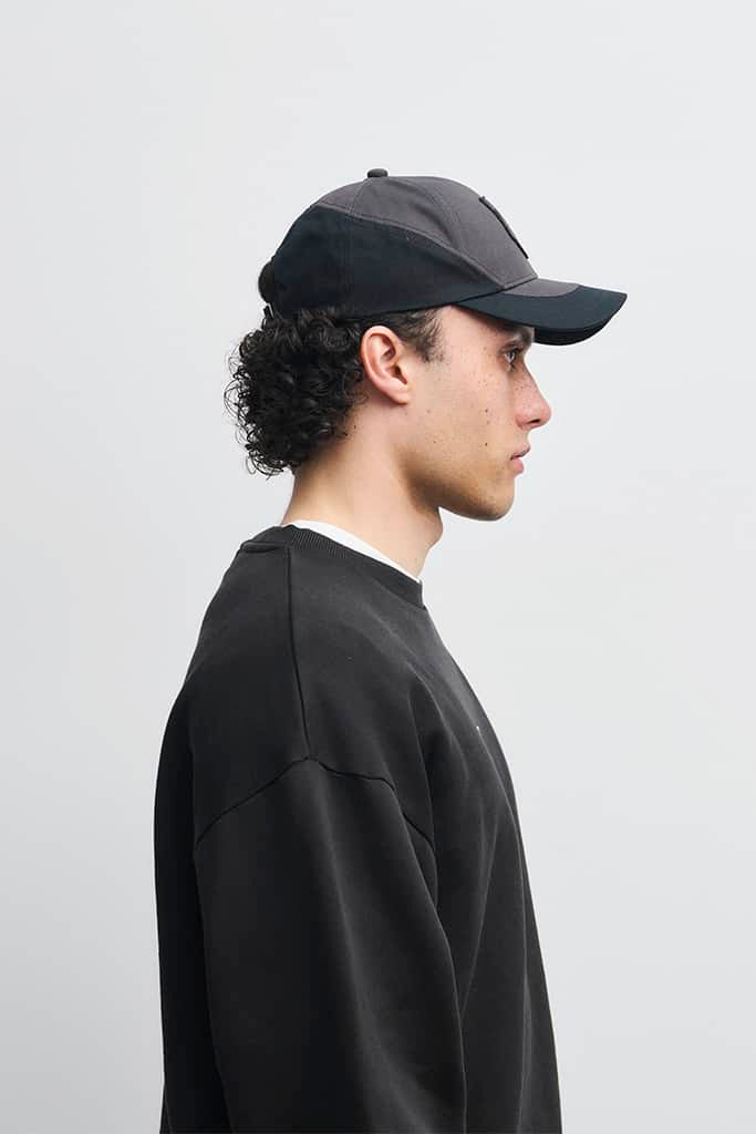 ARKK Accessories ARKK Football Cap | Grey Black Cap